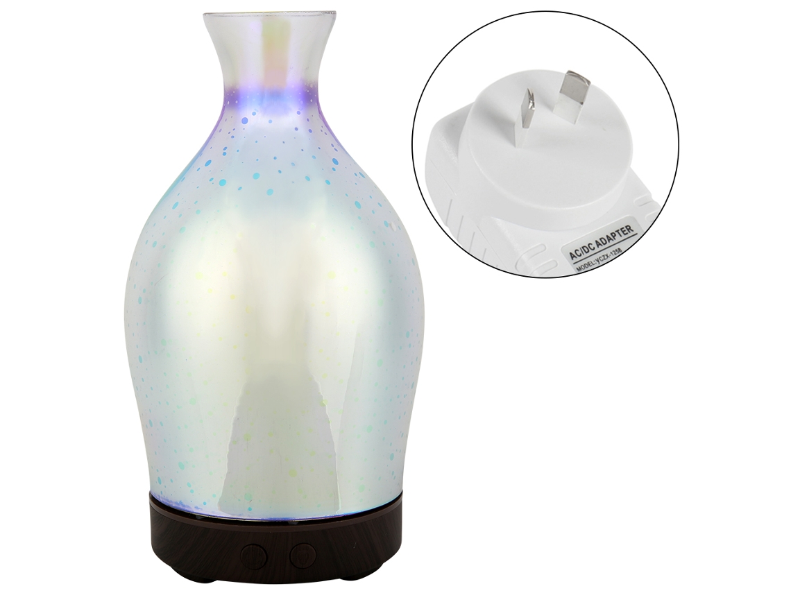 Difusor De Aroma Ultrasónico De 100 Ml Con Humidificador Y Luz Nocturna Para Aromaterapia.