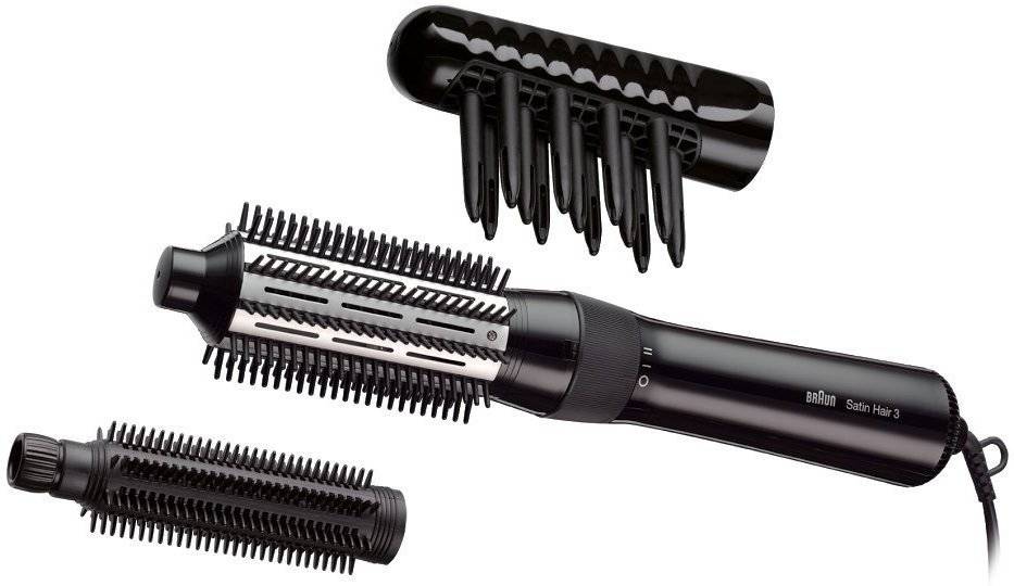 Moldeador Braun Satin hair as330 3 330 400 rizador de pelo hot air brush negro azu calientecepillo curling volume styas