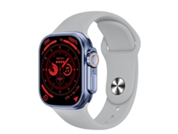 Reloj inteligente Ws E9 Ultra de 2,2 pulgadas con correa de silicona resistente al agua IP67, compatible con frecuencia cardíaca y NFC. Ly Ebike