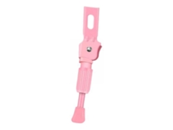 Portabicicletas infantil de 3,5 cm, color rosa, 30 cm de slowmoose