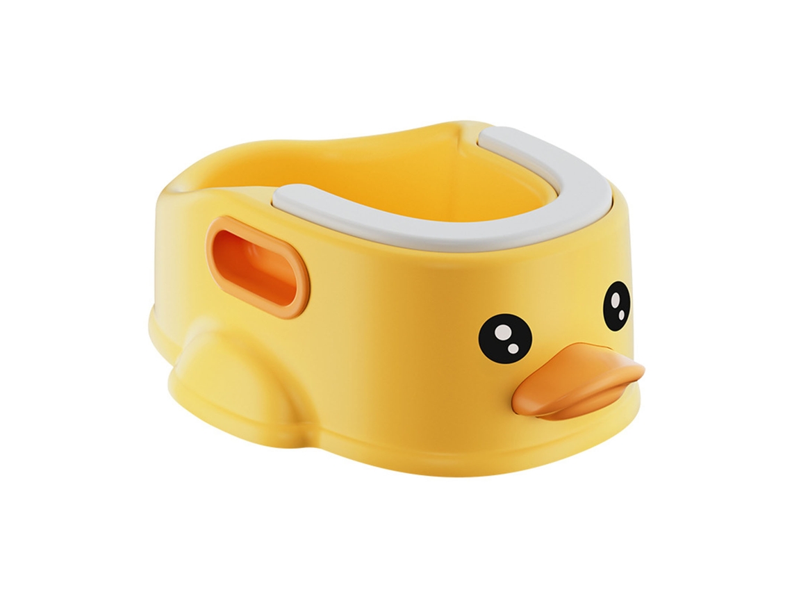 Bacia De Lavagem De Nádegas Para Bebê Infantil Com Almofada Macia Design Cartoon Amarela