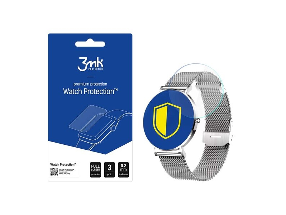 Protector de reloj Vayotoy con vidrio flexible 3mk Flexibleglass Lite