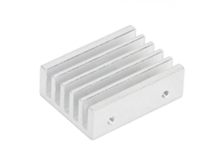 Disipador De Calor Ligero De Aleación De Aluminio Plateado Para Motor Rc, Compatible Con Coches Rc Wltoys 1/28 (284161)