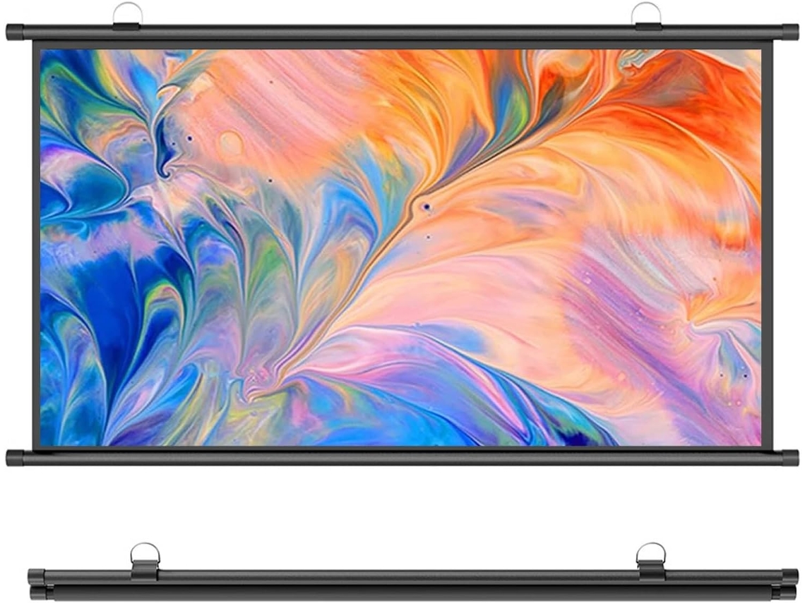 Pantalla Eléctrica Para Proyector, Relaciones De Aspecto 16:9 Y 4:3, Pantallas De Proyección De 60" Y 72",