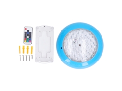 Lámpara Led Subacuática Para Piscina Con Control Remoto Ip68 35w Ac12v Para Montaje En Pared