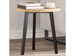 Tablero De Mesa Redondo Madera Maciza De Acacia Ø40x2 Cm