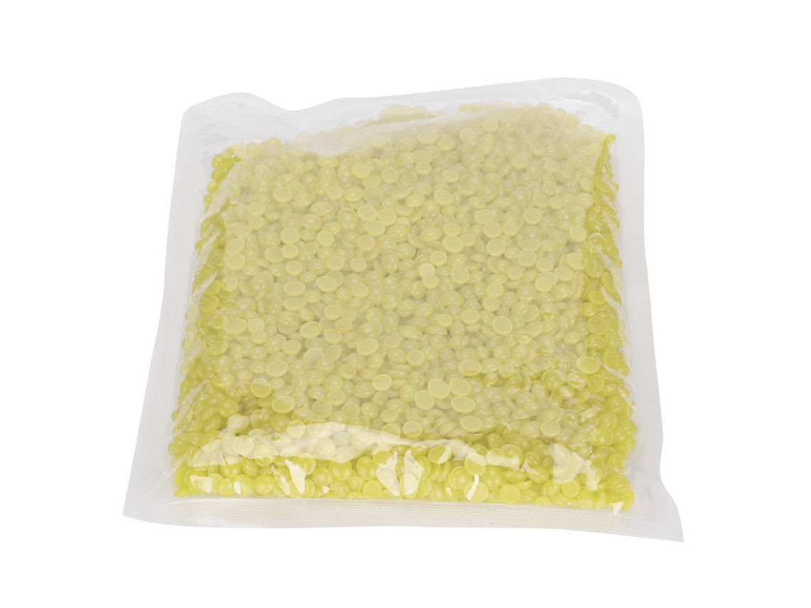 Cera Dura Para Depilar Cuerpo Rostro 500g Miel Amarilla