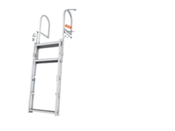 Escalera de muelle, diseño retráctil, altura ajustable OEM