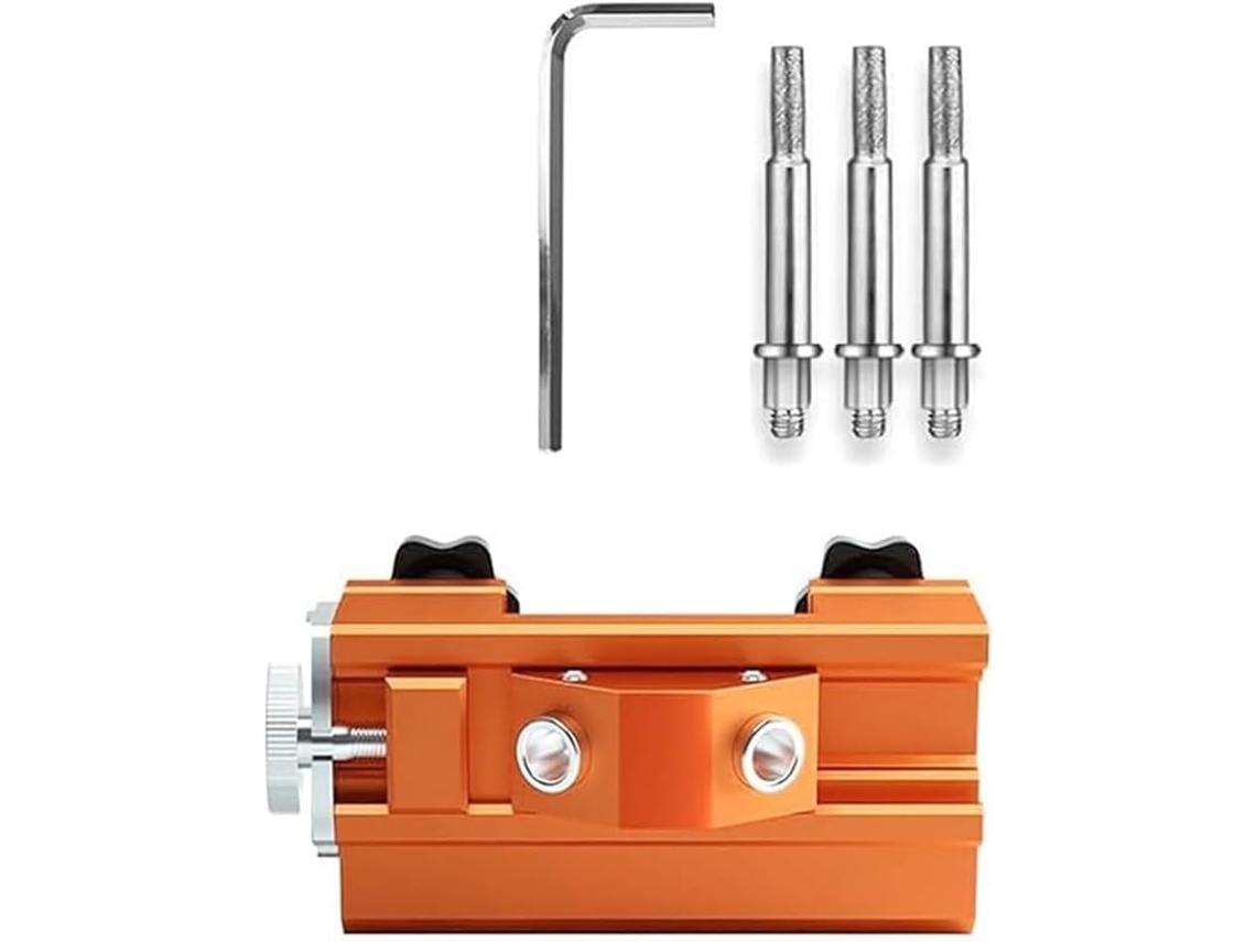 Afilador De Motosierra, Kit De Afilado Rápido, Herramienta Portátil De Manivela, Piedras De Afilar D