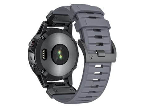 Pulseira de relógio de 26 mm para Garmin Fenix 3/5/5X/6X/7X Gris