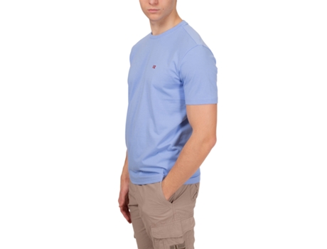 Camiseta de Hombre NAPAPIJRI Azul (2XL)