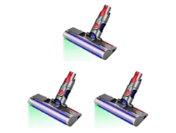 3x Brush For V10 V8 V7 V11 V15 Direct Drive Vacuum Cleaner Turbo Brush With Quick Release For Cleaning Carpets