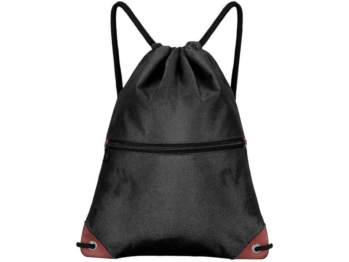2026-mochila De Cordón Impermeable Unisex Para Deportes Gimnasio Viaje Con Bolsillo Exterior Cremallera