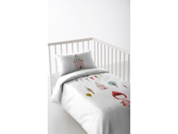 FUNDA NORDICA INFANTIL CUNA 80 EXTRA SUAVE FABRICADO EN ESPAÑA CAPERUCITA HACIENDO EL INDIO