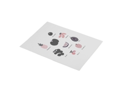 Póster Educativo Para Niños, Tabla De Aprendizaje, Adhesivo De Pared Para Bebés, Decoración De Habitación De Doble Cara