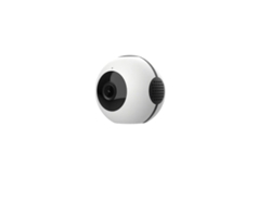 Mini cámara espía inalámbrica Wifi HD con visión nocturna, portátil, deportiva, para exteriores, monitor móvil Yizhood (blanca)