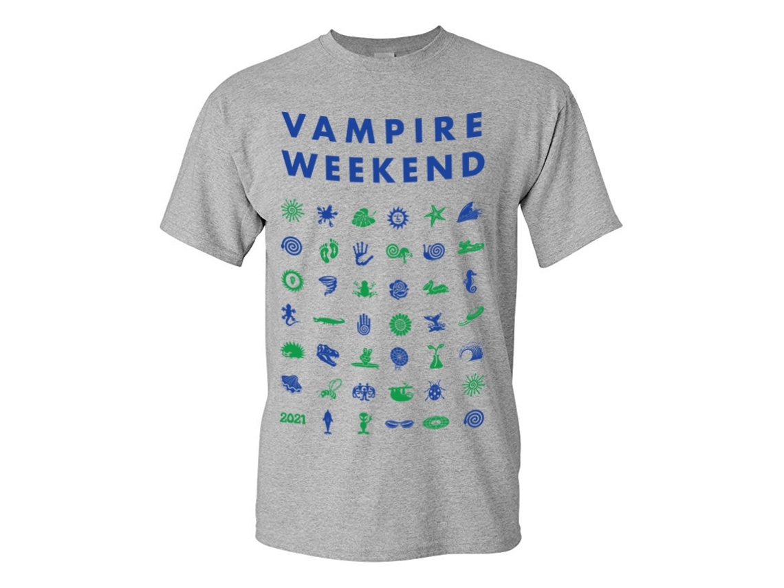 Vampire Weekend Symbol Tour T-shirt Rockinstone Unisex Adults Best Sellers Size:l