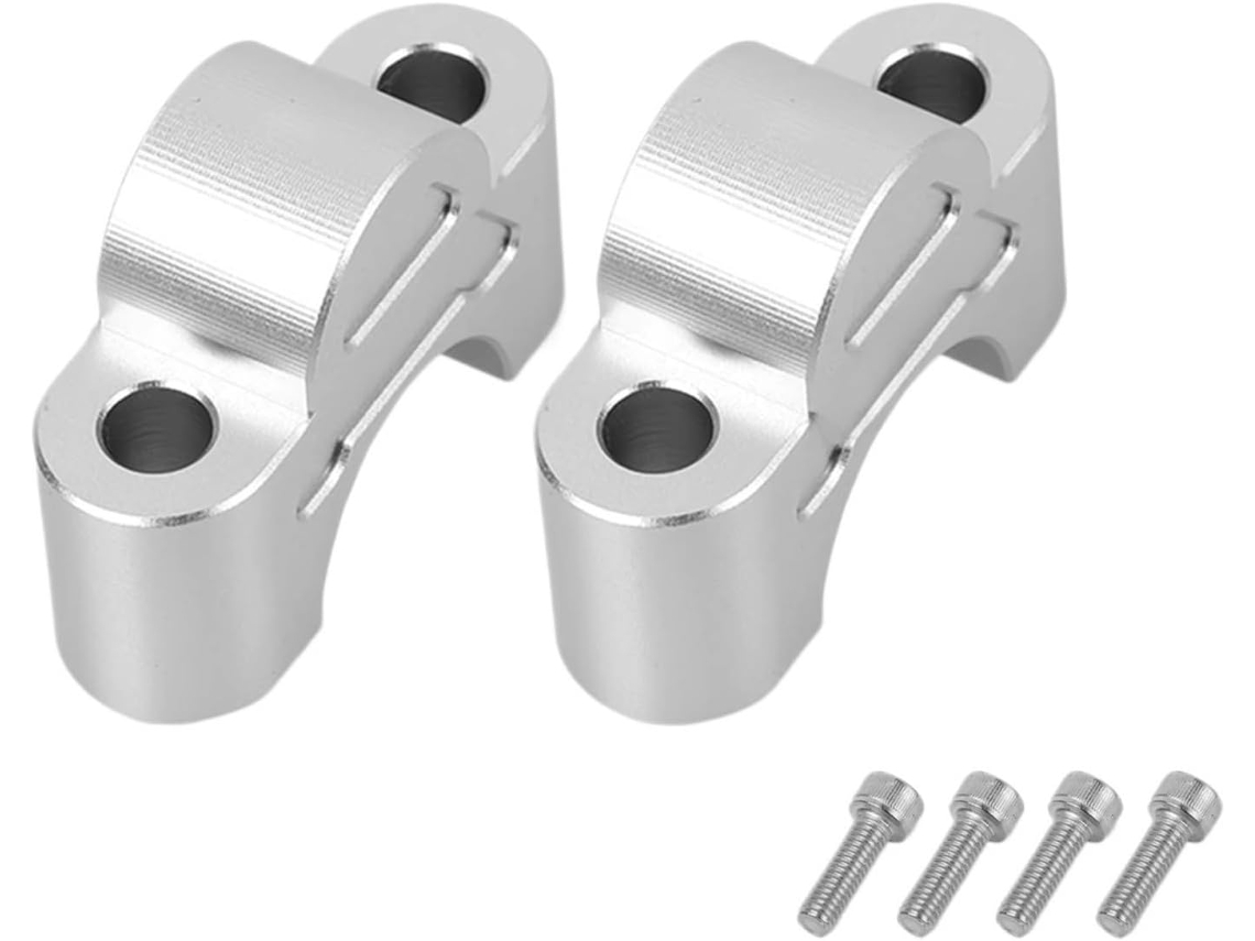 Adaptador Elevador De Manillar Apto Vibraciones Para Motocicleta Bicicleta