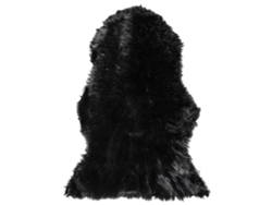 Alfombra de pelo largo BELIANI Mungo de Acrílico Negro 53x88