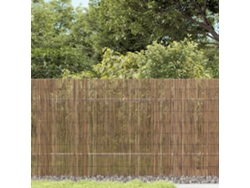 Valla de jardín de caña de 500 x 80 cm, DKD Home Decor