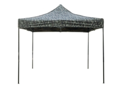 Hoja de techo de camuflaje militar impermeable 3X3 para reemplazo de glorieta plegable DIVINA GARDEN