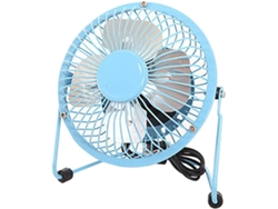JEIIBRZUI Mini Ventilador Gadget Portátil USB USB Pequeño Disipador de Sobremesa Az