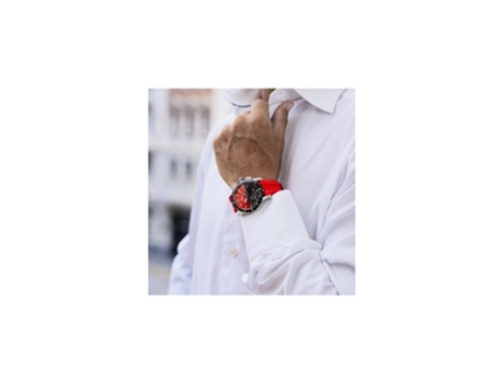 Reloj FESTINA Connected D Hombre F23000/6 - 44mm, Titanio, Híbrido, Rojo, 3 ATM