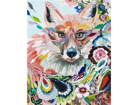 DIY pintura al óleo sin marco por números kit de pintura de lienzo de dibujos animadosSzgd1660 / 40x50cm Sin Marco SLOWMOOSE