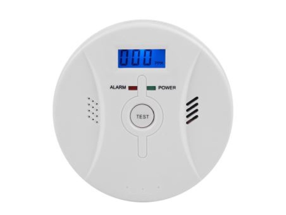 Compañero de seguridad, alarma de seguridad portátil con pantalla digital y sensor avanzado, garantiza una detección precisa, ideal para el hogar y la oficina, cómodamente