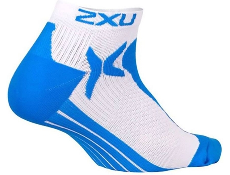 Calcetines para Hombre 2XU Low Rise Performance Director Azul para Corrida (EU 35 - 41 1 / 2)