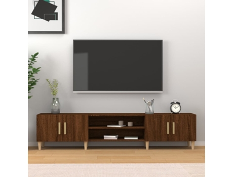 Mueble De Tv VIDAXL Marrón Madera contrachapada (180x31,5x40 cm )
