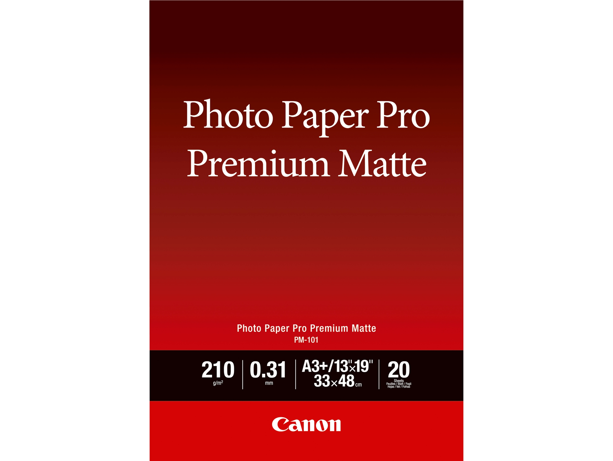 Papel Foto CANON Premium Matte A3+