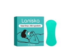 Tiras nasales con aroma a menta para una mayor comodidad al dormir por la noche.