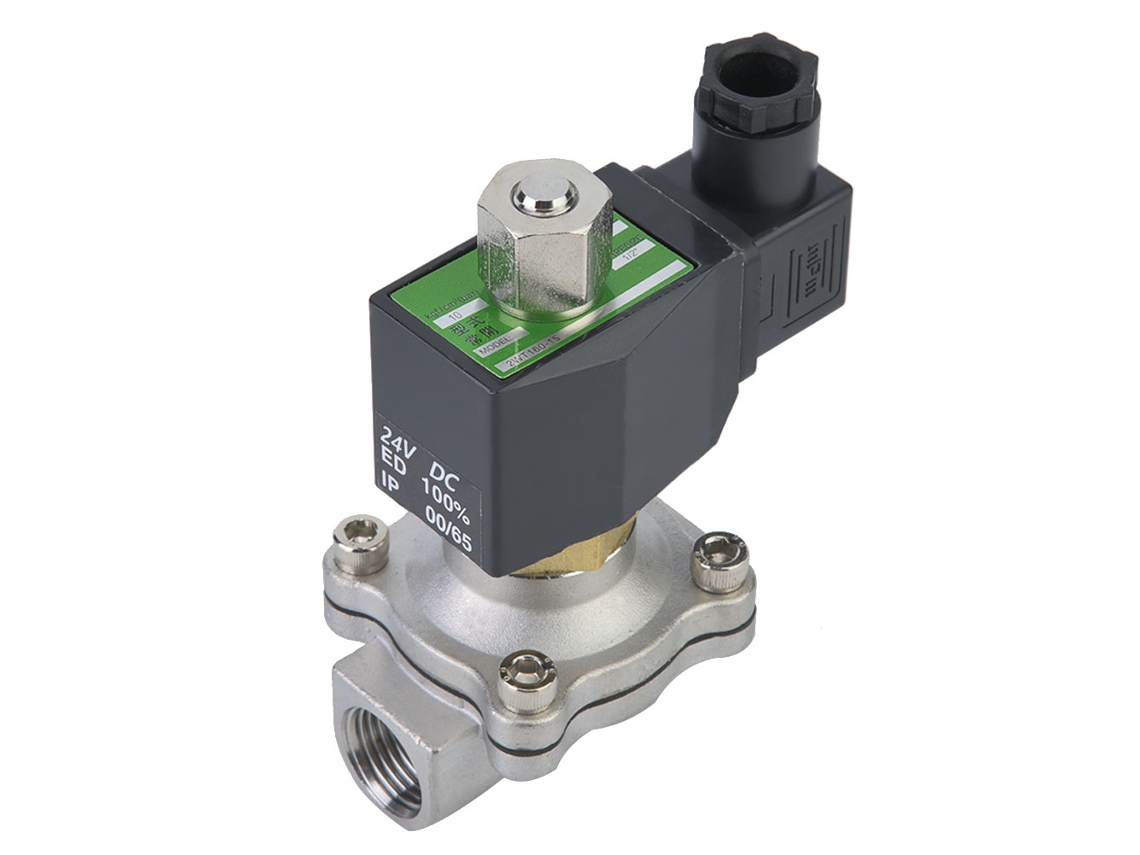Válvula solenoide de drenaje eléctrica (2 posiciones, 2 vías)
