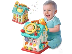 Casa Cuadrilateral de DIGITALLAB: Un Juguete Educativo Montessori Adecuado para Niños Pequeños