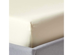 Homescapes Cream Deep Fitted Sheet Egyptian Cotton 1000 Tc King Size