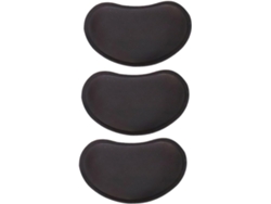 Reposamuñecas de espuma viscoelástica de 3 piezas, ergonómico y antideslizante, para oficina, de Gokoco