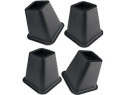Juego De 4 Elevadores De Camas De 6 Pulgadas Con Base Estable Para Muebles, Para Sofá, Mesa, Escritorio,