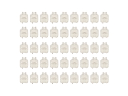 45pcs Interruptores Mecânicos Lineares Com Iluminação De Fundo À Prova D'água Para Teclado Diy Hot Swappable