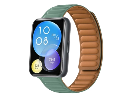 Correa Pulsera Magnética de Forte Conexión para Huawei Watch Fit 2 Verde