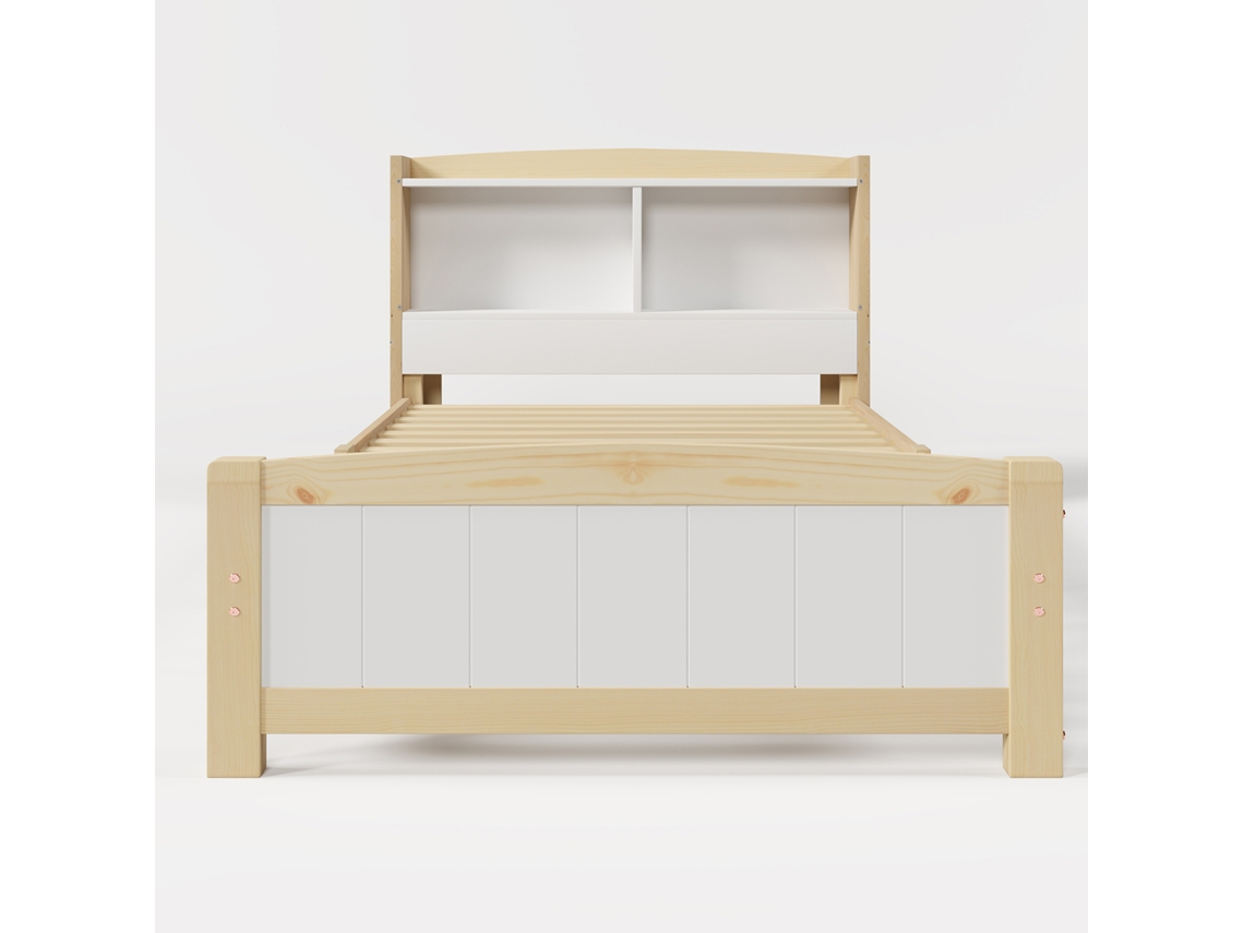 Cama Individual,espacio De Almacenamiento, 90 X 200 Cm