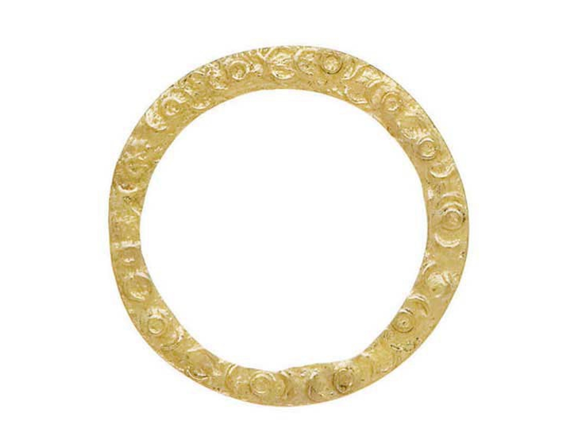 Anel Dourado Português Dourado 30 Mmhispano Hipica