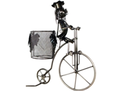Botellero Forma Bicicleta, Estante Oficina, Decoración Mesa, Soporte Para Botellas Único