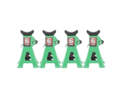 Juego De 4 Mini Alfombrillas De Ratón Ajustables De Aleación De Aluminio A Escala 1/24 Para Coche Rc Scx24 (verde)