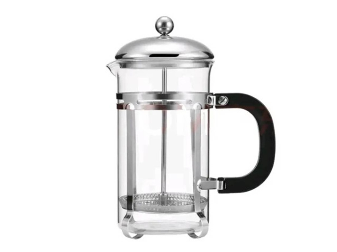 Prensa Para Tazas De Vidrio De 600 Ml Con Filtro De Acero Inoxidable Resistente Al Calor Para Café Y Té.