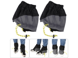 Tobilleras Impermeables Winomo (negras), Ideales Para Practicar Senderismo Al Aire Libre.