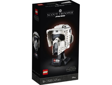 LEGO Star Wars Scout Trooper Casco (Edad Mínima Recomendada: 18 años - 471 Piezas)