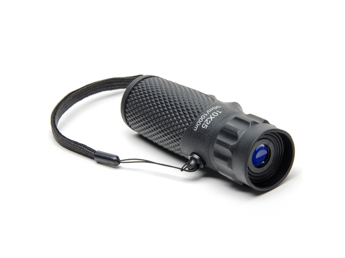 Telescopio Monocular Impermeable Y Antivaho, Óptica Multirevestida Compacta Para Aves Y Conciertos (negro)