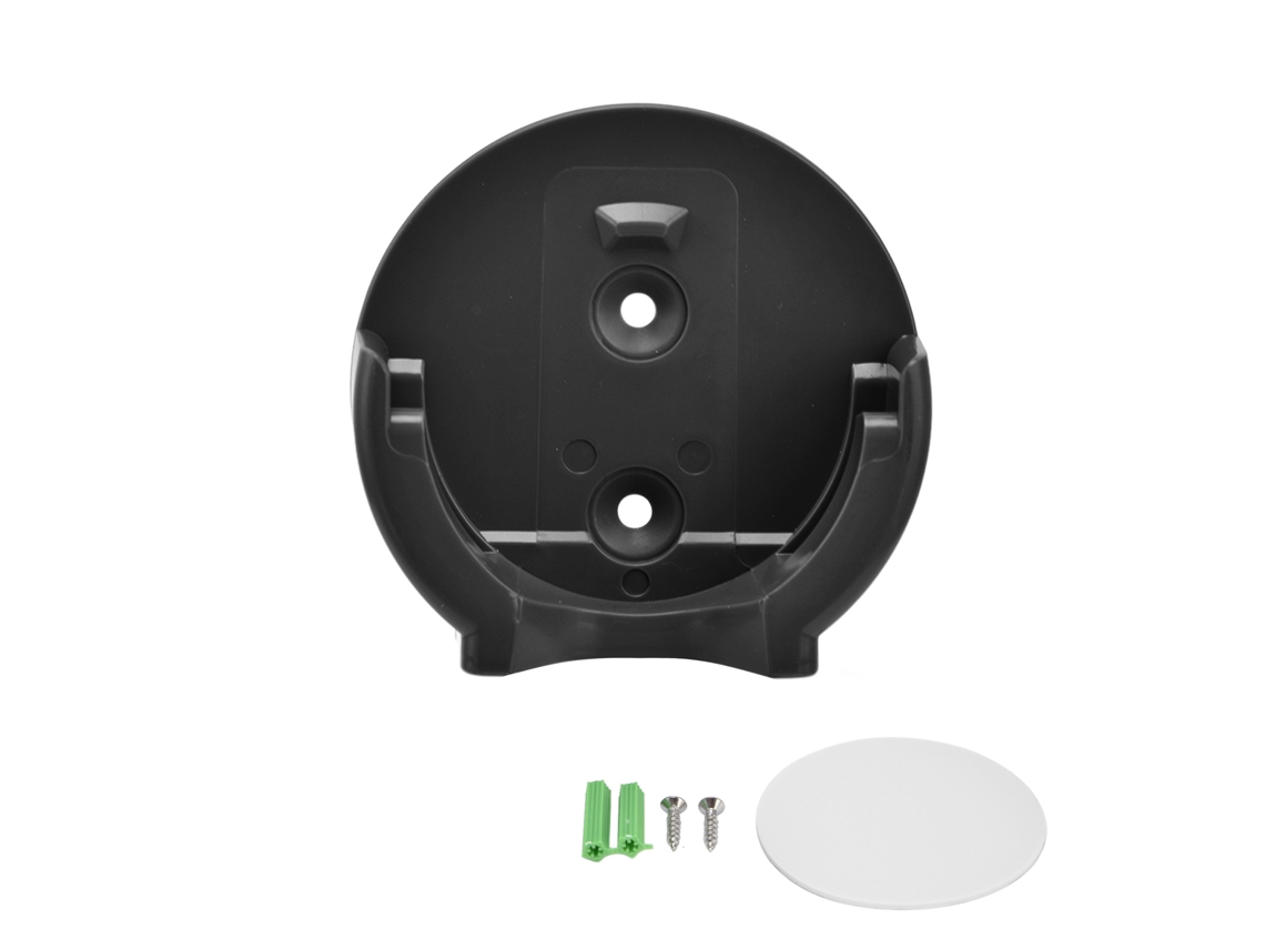 Soporte de pared para café, ABS, 58 mm, negro.
