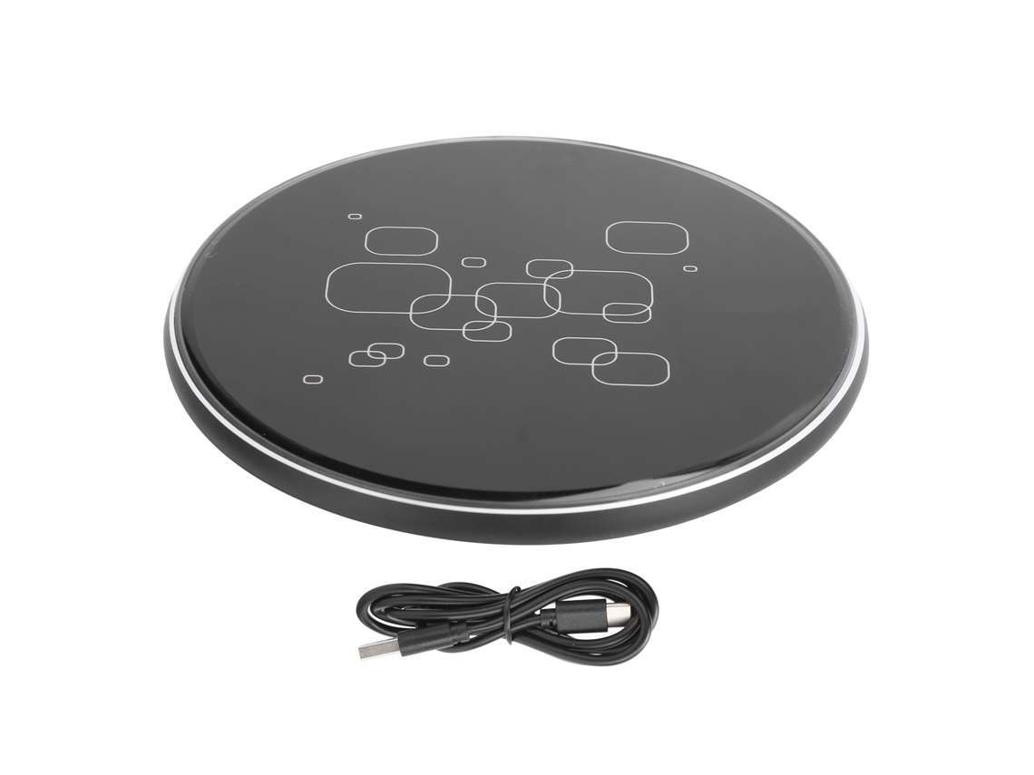 Base De Carregamento Sem Fio 15w Kuulaa Para Celular, Base Portátil Com Sensing Inteligente, Preto
